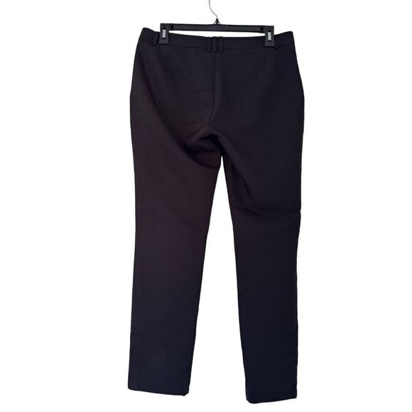 Anine Bing Black Tuxedo Snap Button Accent Pants Size Medium - Picture 6 of 9